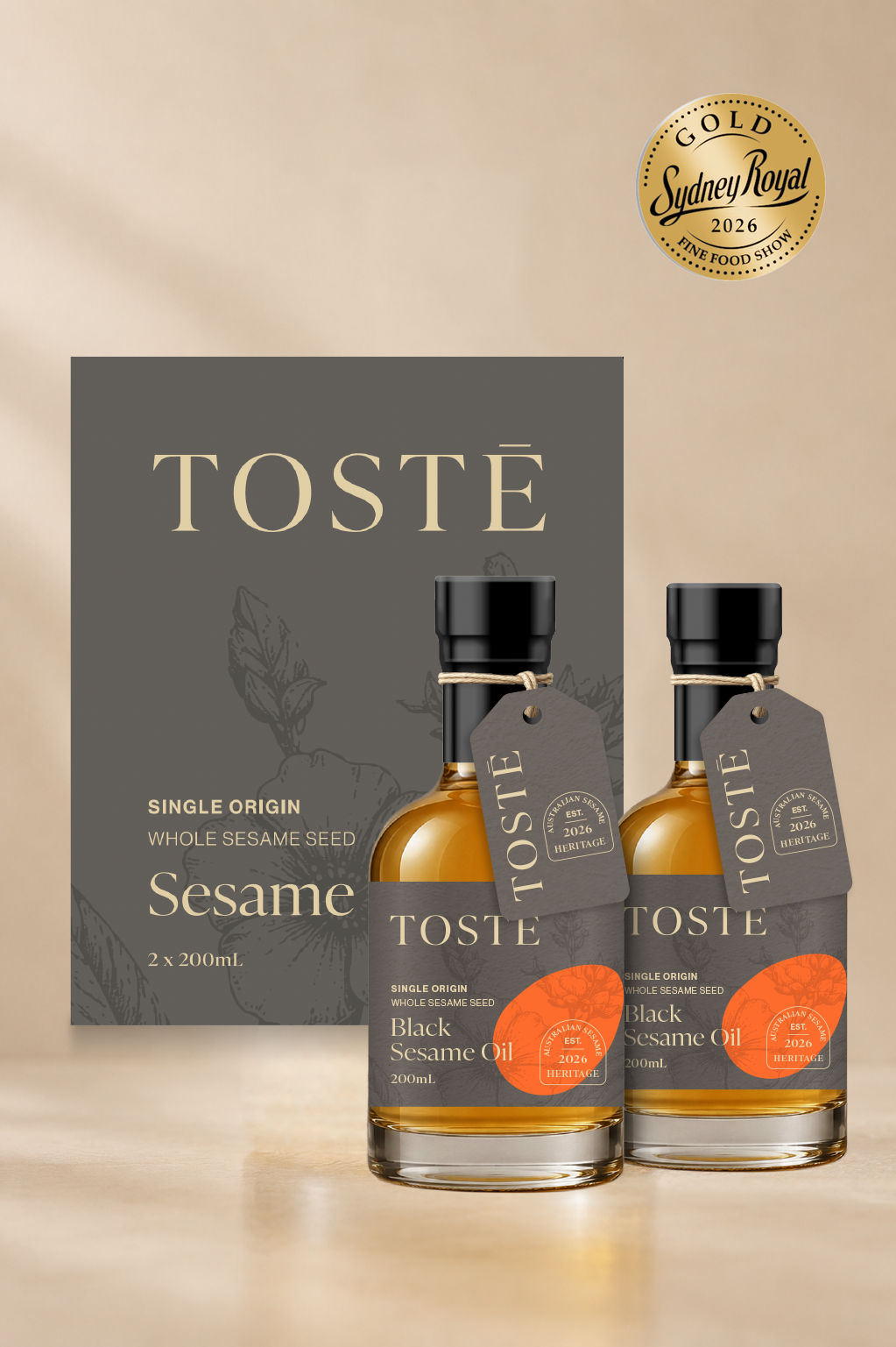 Heritage Black Duo — Sydney Royal Gold Medal
